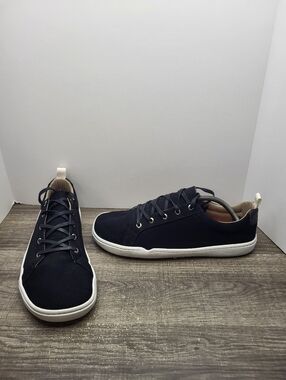 Origo Barefoot Everyday Black Canvas Shoes Minimalist Sneakers Mens Size 11